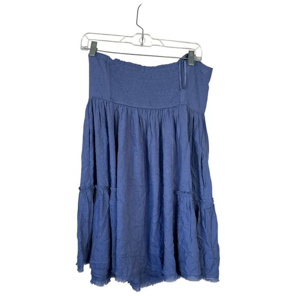 FREE PEOPLE Across the Sea Mini Dress Lilac Purple Periwinkle Size Large NWT New - Picture 3 of 10